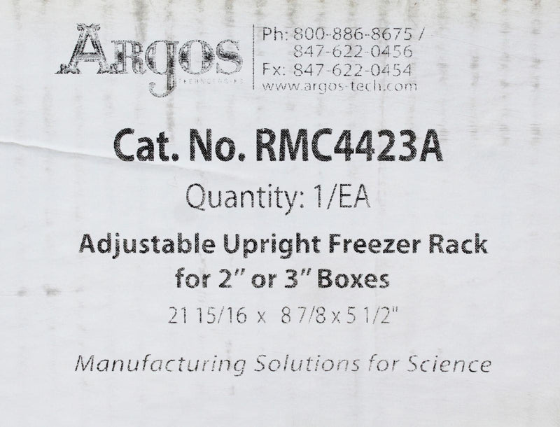 Argos RMC4423A Adjustable Upright Freezer Rack label