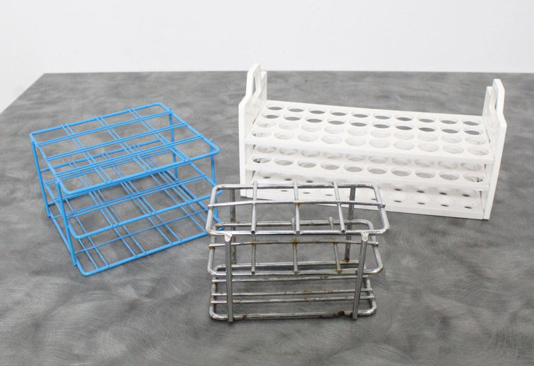 Lot of 3 Assorted Laboratory Tube Racks 15mL and 50mL with Warranty