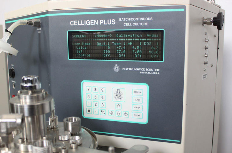 New Brunswick Celligen Plus Batch Continuous Bioreactor w/ Vessel