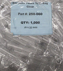 DiaMedix 250-060 Disposable  Dilutions Tubes label