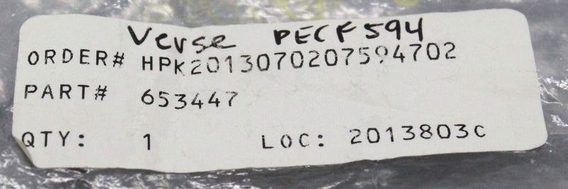 Becton Dickinson FACSVerse Cytometer Bandpass Filter for Detector Array 14070163 view of package label