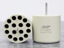 Lot of 2 Beckman 368335 Centrifuge Swing Bucket Rotor 16 x 5-7mL Adapters 273g top and side view