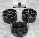 Thermo IEC 7x50mL Rotor Adapters  separated to show the different sections