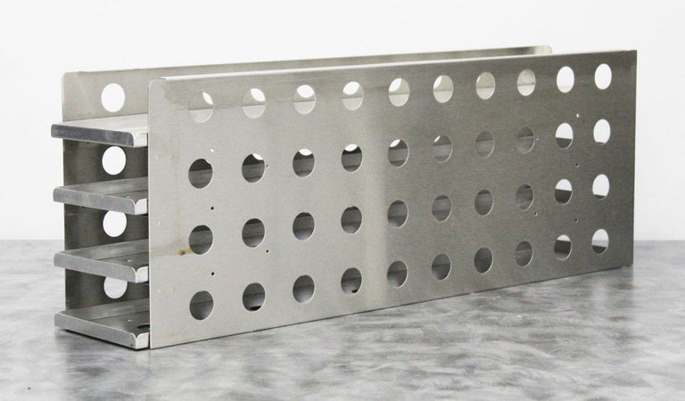 Lab ULT 4-Drawer Upright Freezer Rack Stainless Steel 26.5 x 9.5 x 5.5 inches