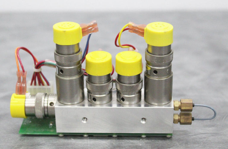 Clippard Electronic Valves and Valve Boosters Manifold on API Valve Board