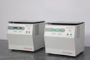 Lot of 2 Global Focus Marketing & Dist. Silencers 2110E Benchtop Centrifuges