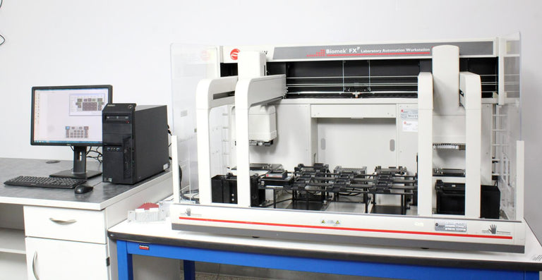 Beckman Coulter Biomek FXp with Dual MultiChannel Arms Include PC with Software