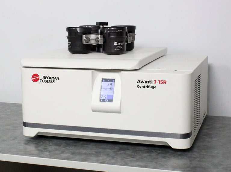 Beckman Coulter Avanti J-15R Refrigerated Benchtop Centrifuge w/ JS-4.750 Rotor