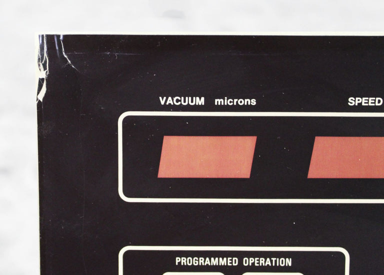 Beckman Coulter Optima L8-M Ultracentrifuge Control Panel Cover Plate