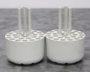 Lot of 2 Thermo Scientific 24x5-7mL Centrifuge Rotor Bucket Adapters 75003723
