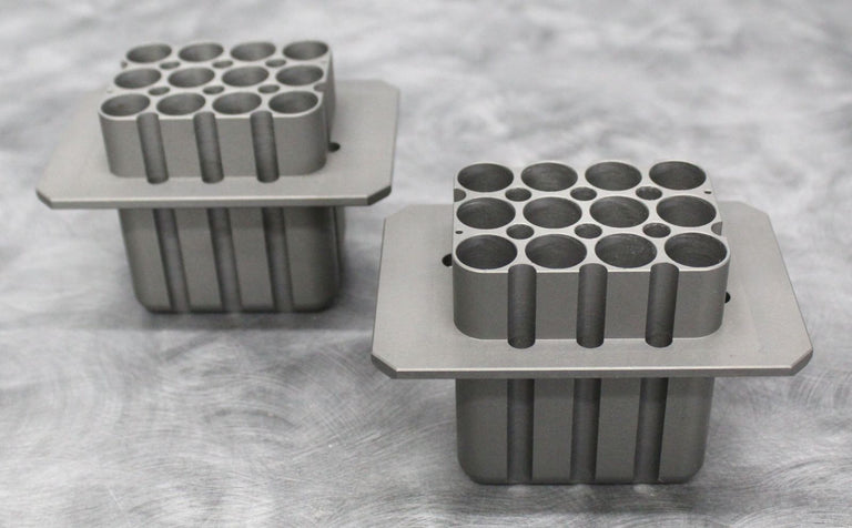 x2 Genevac HT4 Max Mass 12x15mL Two-Part Centrifugal Sample Tube Holders