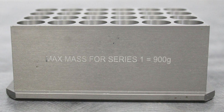 x2 Genevac HT4 Max Mass Series 1-900g 24x15mL Two-Part Sample Tube Holders