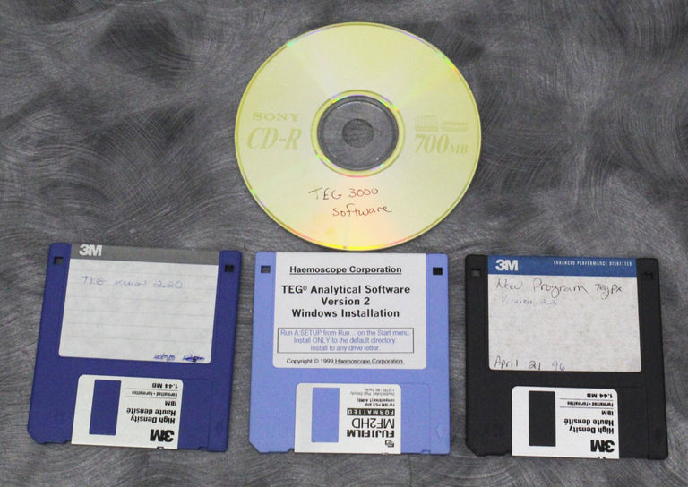 Thromeblastograph 3000 Coagulation TEG Analytical Software Ver. 1.28 - 2 - 2.20