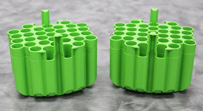 x2 Eppendorf Centrifuge Rotor Tube Adapters 35x15mL w/ Ext. Disks 5920 738.003