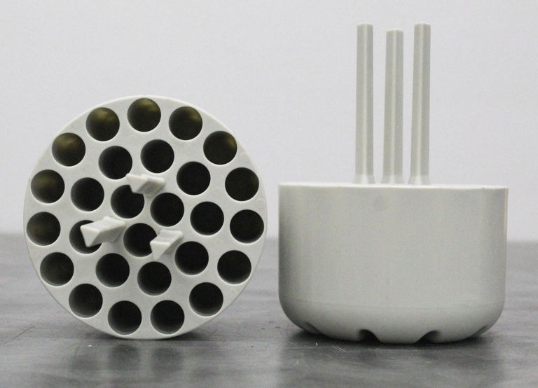 x2 Thermo Scientific 75003723 TX-750 Rotor Bucket Tube Adapters 27 x 5/7mL