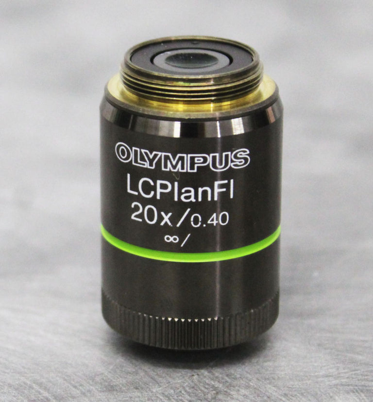 Olympus Microscope Infinity Objective LCPlanFI 20X/0.40 8/