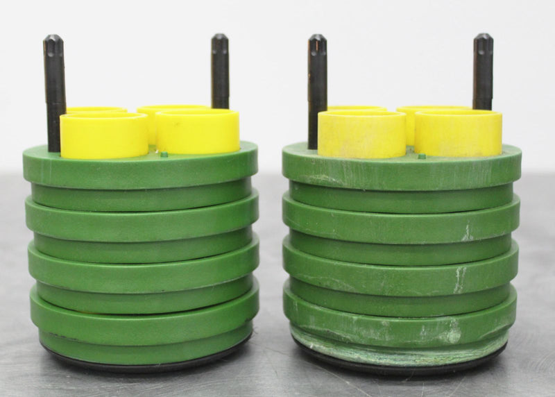 x2 Thermo Jouan 11174218 Centrifuge Rotor Buckets with 4 x 50mL Tube Adapters
