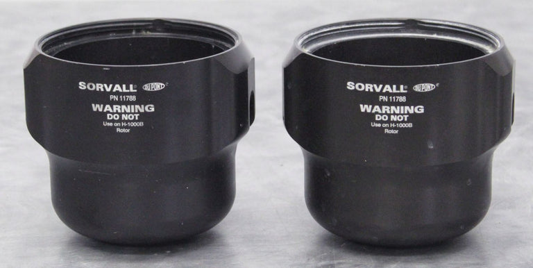 x2 Sorvall Dupont 11788 Centrifuge Rotor Swing Buckets for RT6000B Rotor