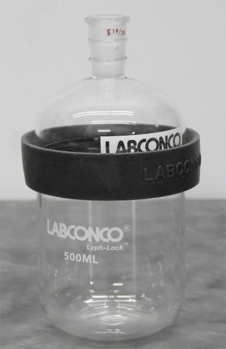 Labconco 500mL Lyph-Lock Freeze Dry Flask 75508 Complete 19/38 STJ