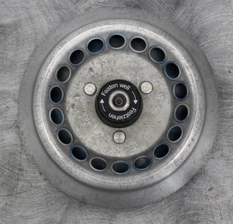 Eppendorf F-45-18-11 Centrifuge Fixed-Angle Rotor 18x1.5-2mL 5424706002 14K RPM