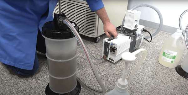 Freeze Dryer Vacuum Pump Oil Change Tutorial