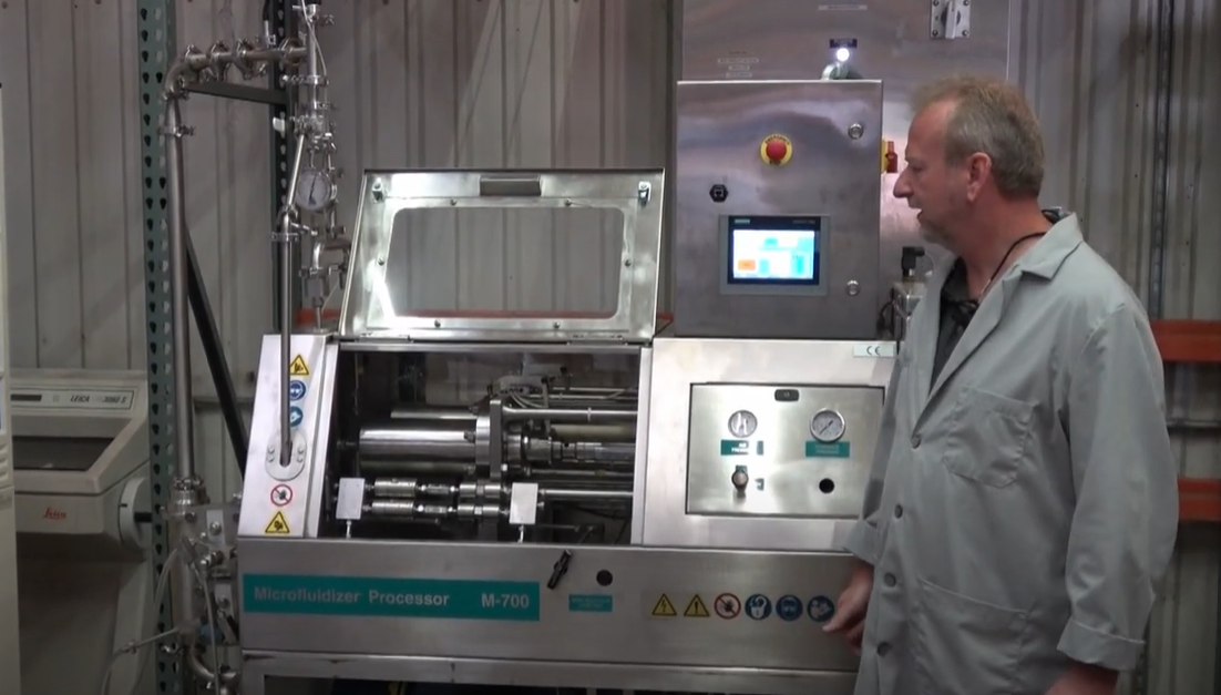 Microfluidics M700 Microfluidizer Processor 7250-20K Production Scale