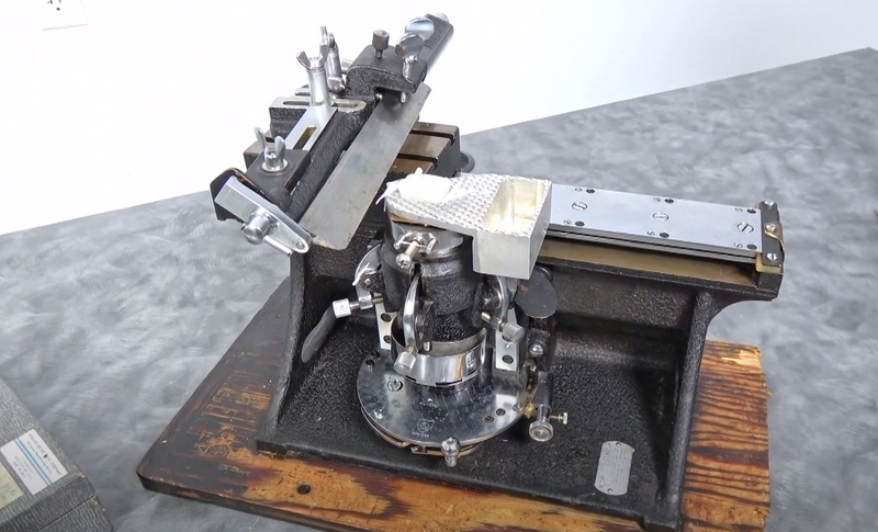 American Optical Spencer Model 860 Sliding Microtome Demo