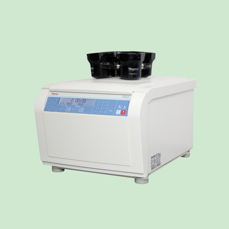 Thermo Scientific High Volume, Low RCF Benchtop Centrifuges