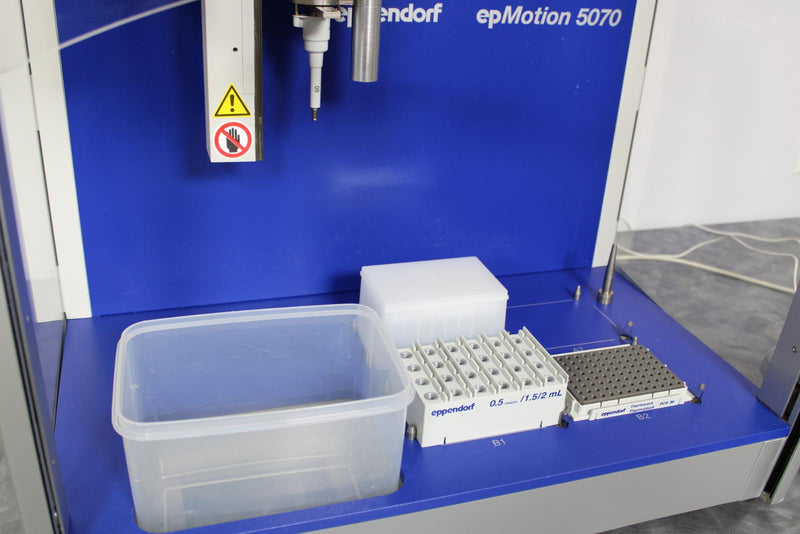 Epmotion Tool Rack Eppendorf epMotion 5070 Robotic Pipette Liquid Handler with 50uL Tool