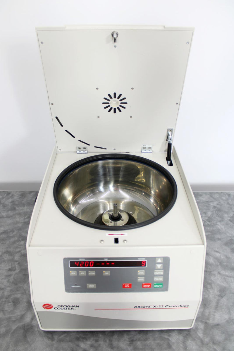 Beckman Coulter Allegra X-22 Centrifuge With Swing Bucket Rotor