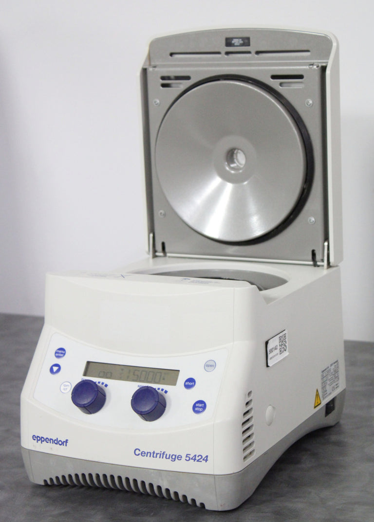 Eppendorf 5424 Benchtop Microcentrifuge w. Rotor and 120-day Warranty