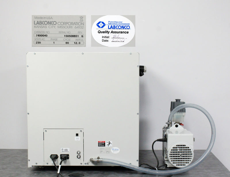 Labconco FreeZone Triad Benchtop Freeze Dryer with Stoppering & Vacuum Pump
