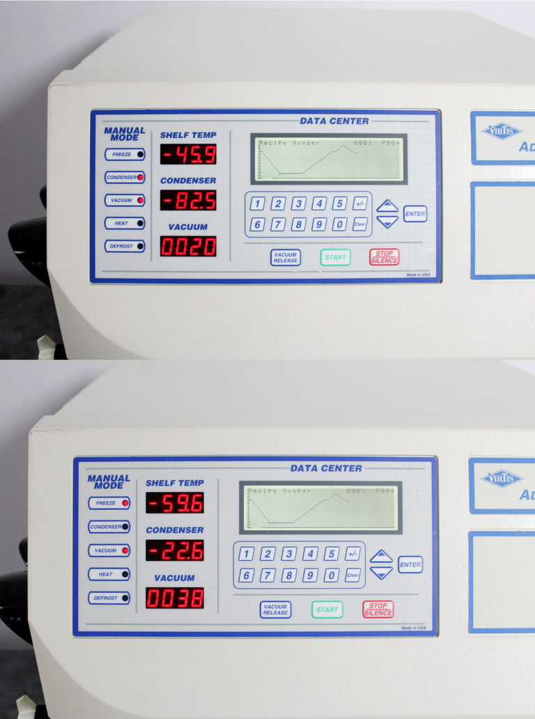 SP Scientific VirTis Advantage Plus EL-85 Benchtop Shelf Freeze Dryer