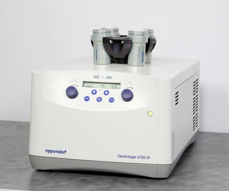 Eppendorf 5702R Refrigerated Benchtop Centrifuge with A-4-38 Swing Bucket Rotor