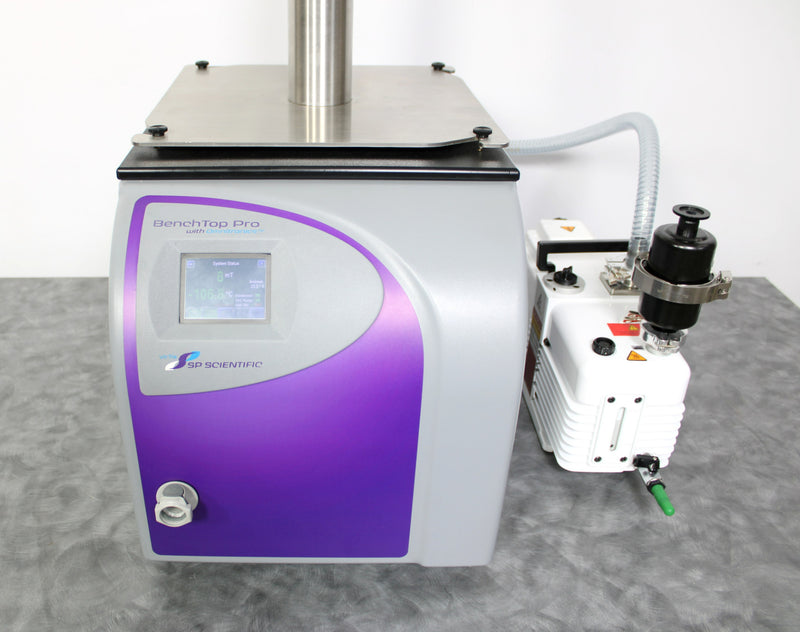 SP Scientific VirTis Benchtop Pro BTP-8ZL00W, -105°C Freeze Dryer W/ Manifold