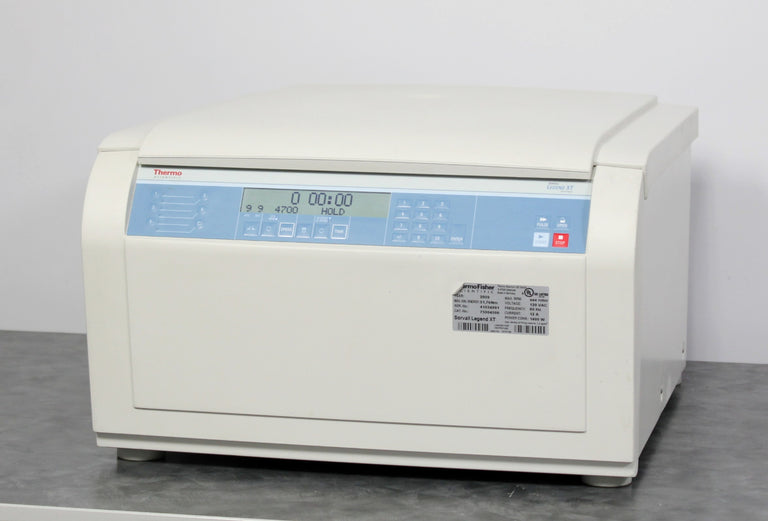 Thermo Scientific Sorvall Legend XT Benchtop Centrifuge with a 120-day Warranty
