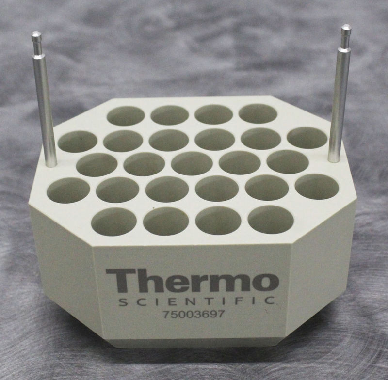 x2 Thermo Scientific 75003697 TX-1000 Blood Collection Tube Adapter 25x9-10mL