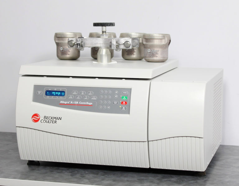 Beckman Coulter Allegra X-15R Refrigerated Benchtop Centrifuge & SX4750 Rotor