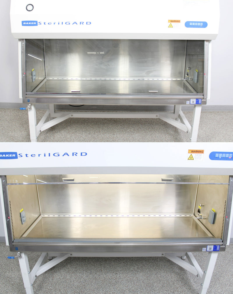 Baker SterilGARD e3 SG604 Class II A2 6ft Biological Safety Cabinet with Stand