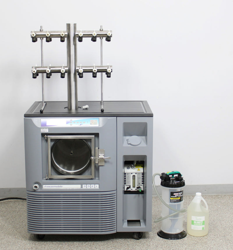 SP Scientific VirTis Freezemobile FM35EL Freeze Dryer With Manifold & Warranty