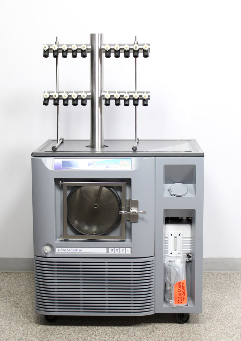 NEW IN BOX SP Scientific VirTis Freezemobile 35EL Freeze Dryer with 20-Port Manifold