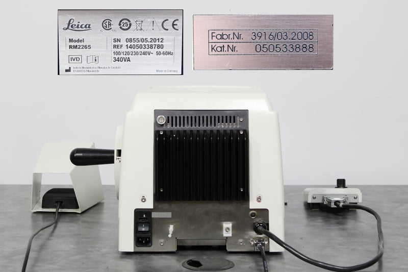 Leica Biosystems RM2265 Fully Automated Rotary Microtome