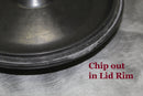 Sorvall SLC-1500 Super-Lite Fixed Angle Rotor Lid Rim Chip Out