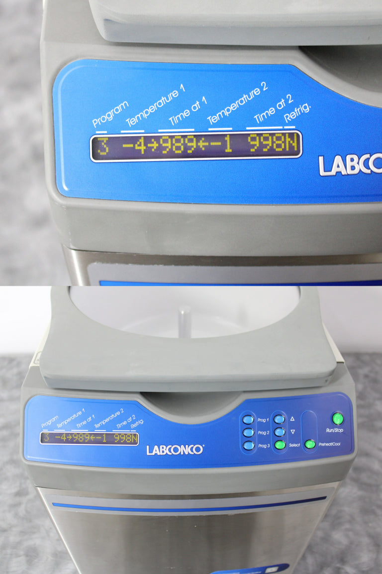 Labconco 7310021 Refrigerated CentriVap Benchtop Concentrator with Glass Lid