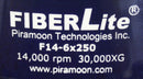 Piramoon Technologies FiberLite F14B-6x250 Fixed Angle Rotor Specs
