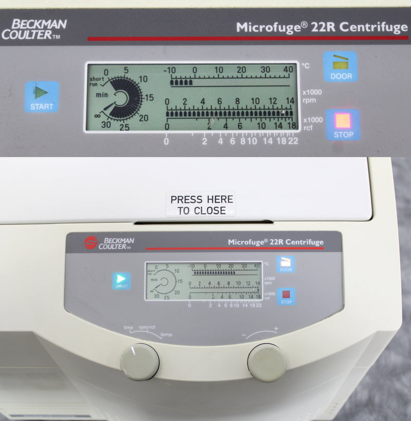 Beckman Coulter Microfuge 22R Refrigerated Benchtop Centrifuge with Rotor