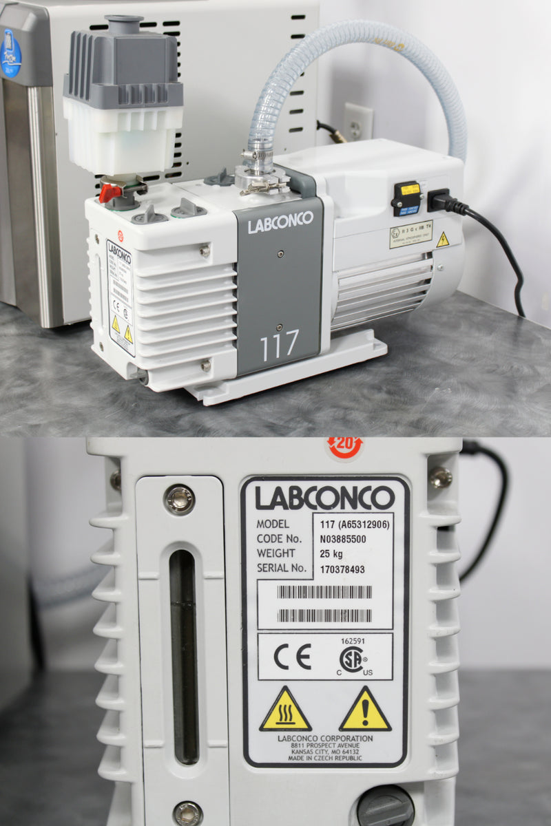 Labconco FreeZone 2.5 -50°C Benchtop Freeze Dryer w/ 12-Port Manifold