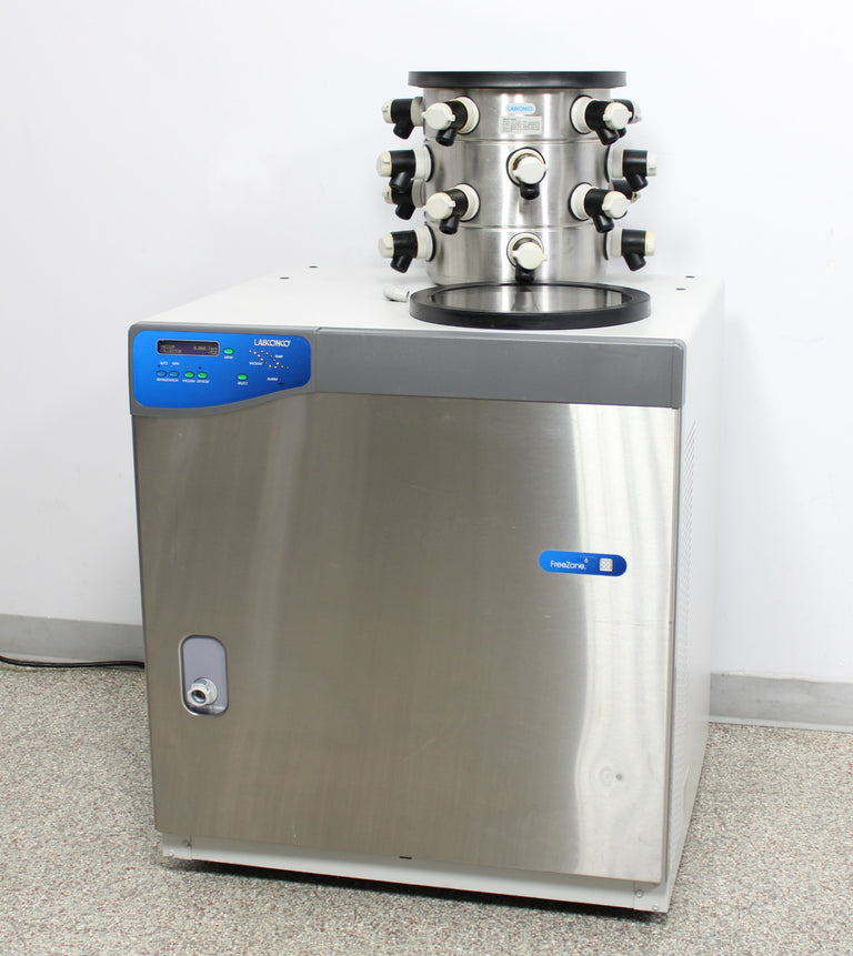 Labconco FreeZone 6 -50°C Console Freeze Dryer Lyophilizer w/ 16-Port Manifold