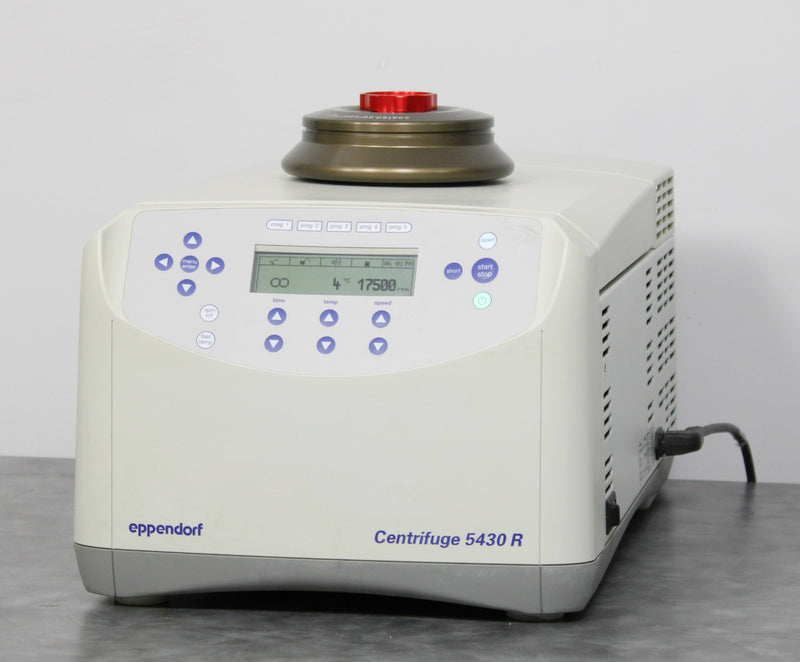 Eppendorf 5430R Refrigerated Benchtop Centrifuge w/ FA-45-24-11-HS Fixed Rotor