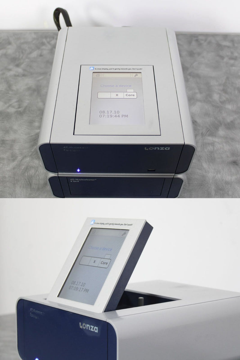 Lonza 4D-Nucleofector Cell Transfection System Core Unit and X Unit